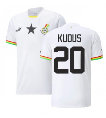 Lacne Muži Futbalové dres Ghana Mohammed Kudus #20 MS 2022 Krátky Rukáv - Domáci
